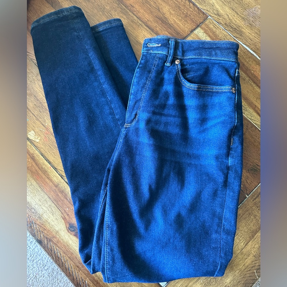 Loft curvy sculpting skinny jeans